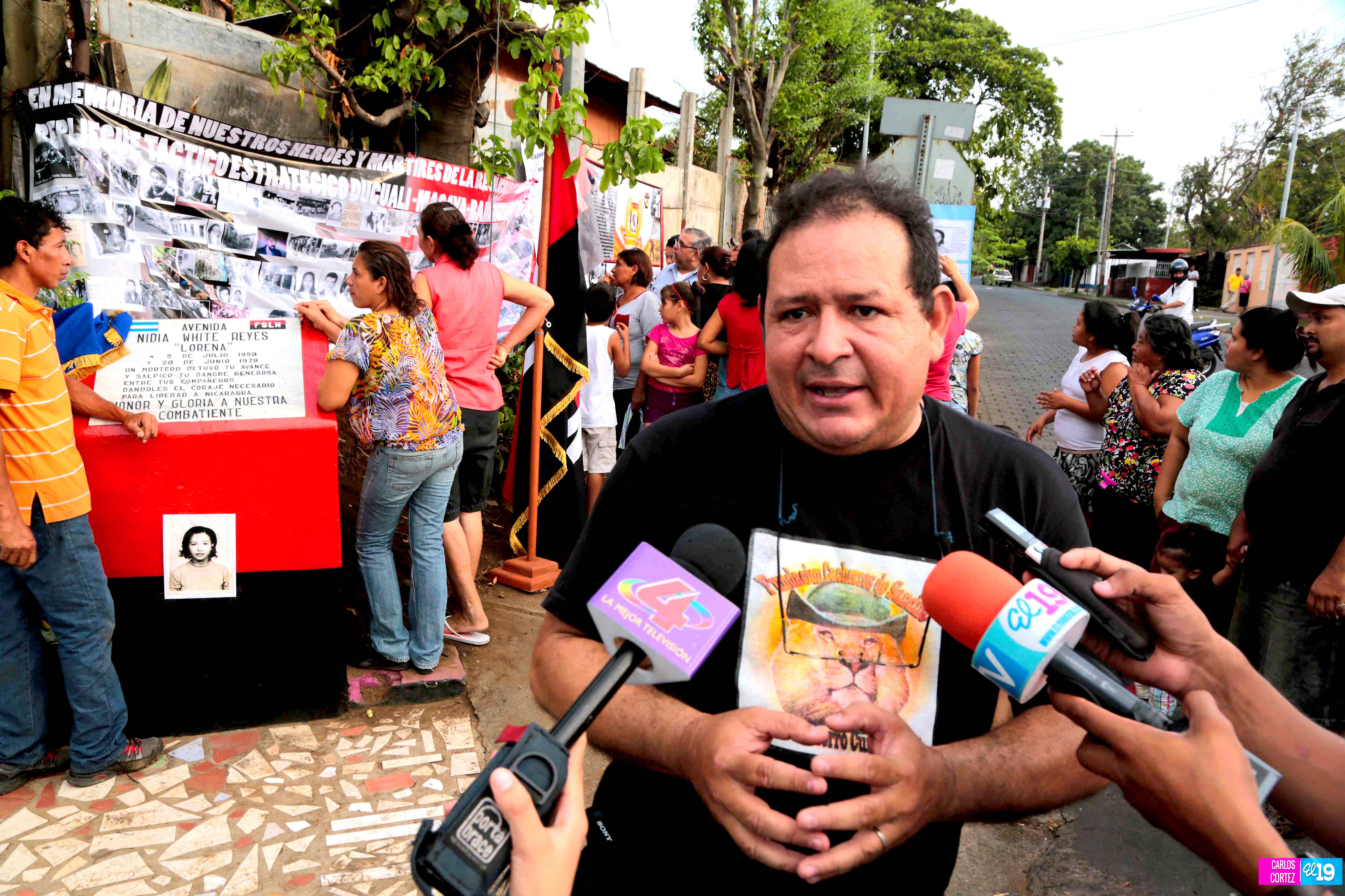 Familias del Barrio Ducualí conmemoran gesta heroica de la compañera Nidia White