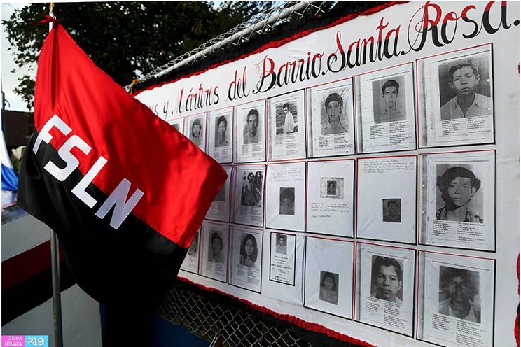Rinden homenaje al héroe y mártir Mario Emilio Gatica Mantilla en el Barrio Santa Rosa