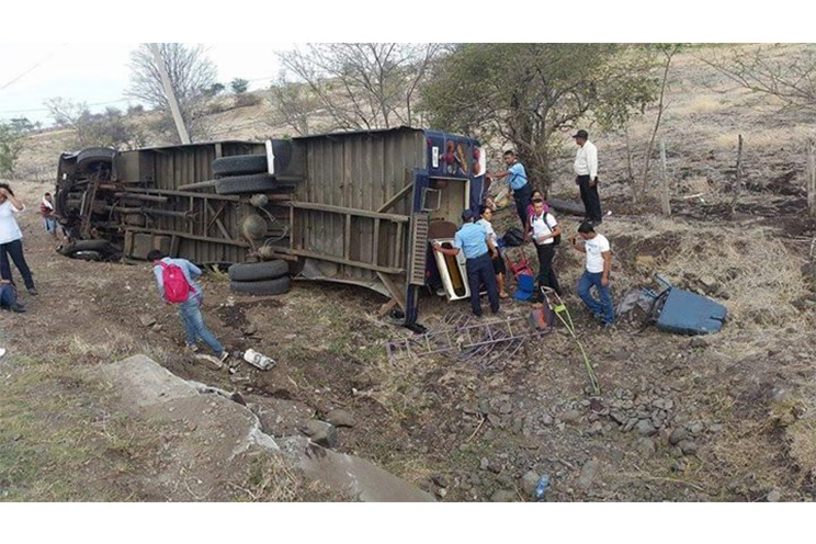 Fatal accidente de tránsito en Boaco
