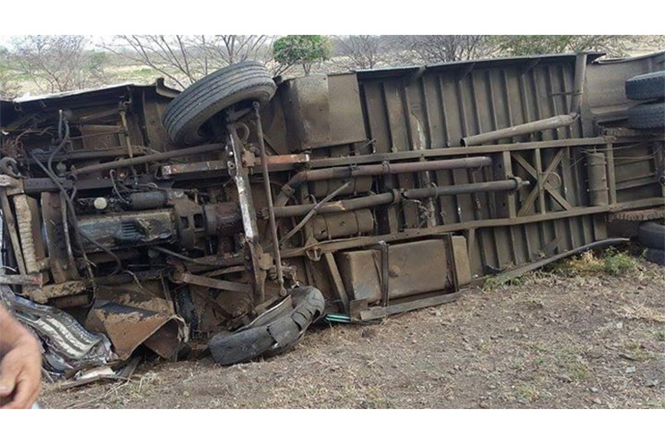 Fatal accidente de tránsito en Boaco