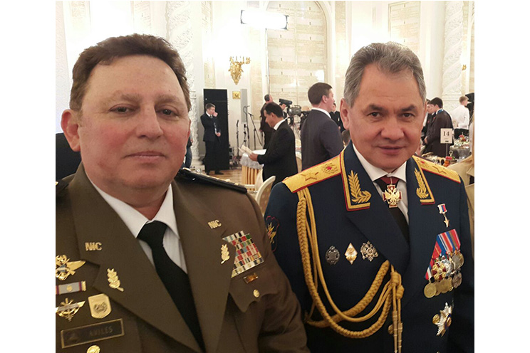 Jefe del Ejército participó en celebración del Día de la Victoria en Rusia