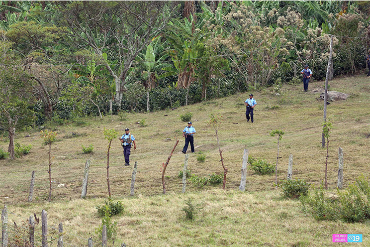 Policía Nacional con mucha más presencia y vigilancia en zonas productivas de Jinotega