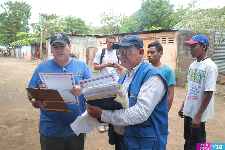 Familias de Ciudadela San Martin se sienten respaldados por Gobierno Sandinista