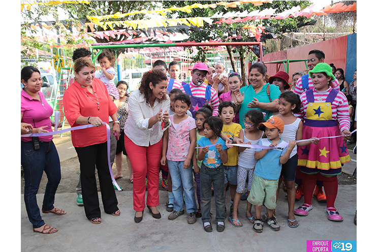 ALMA inaugura rehabilitación de parque del barrio Costa Rica
