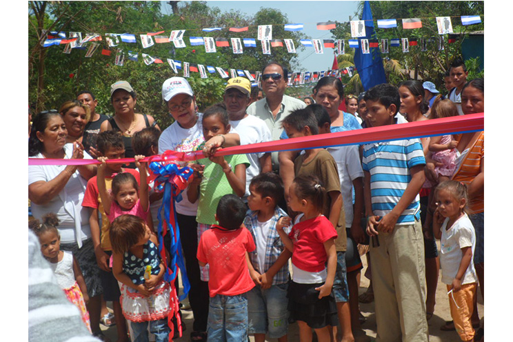 Calles para el pueblo en Chinandega