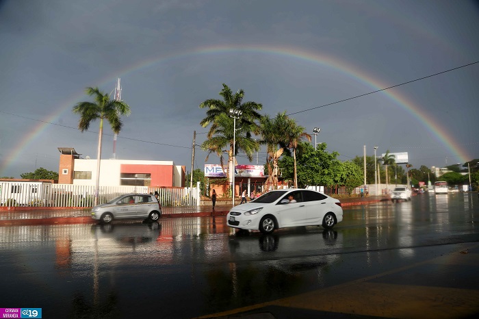 Tarde lluviosa de fin de semana en el pacífico