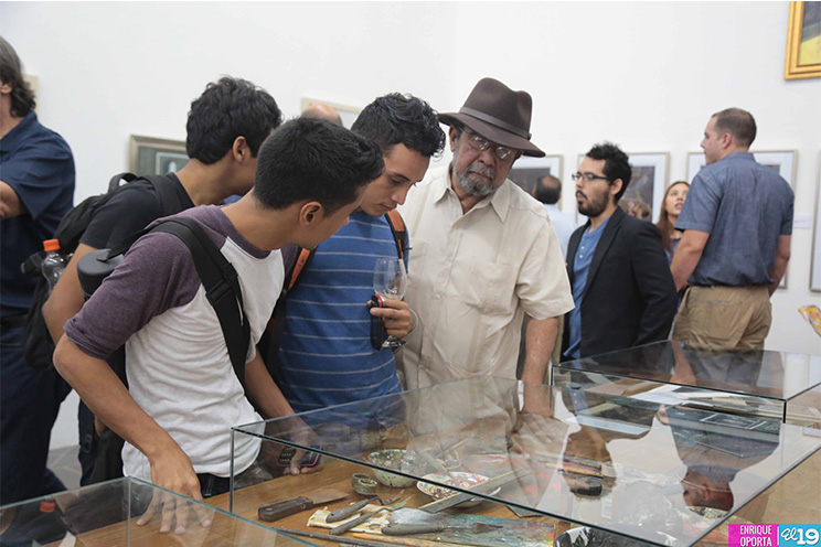 Inauguran Sala "Armando Morales" en Palacio de la Cultura