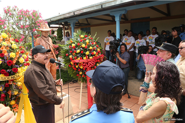 Daniel: con Sandino nació el pensamiento de la nacionalidad nicaragüense