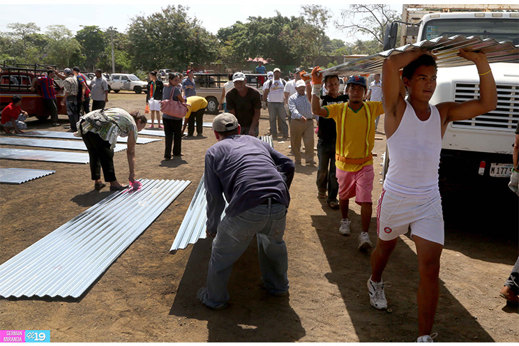 Plan Techo garantiza condiciones dignas a familias de Managua para enfrentar el invierno