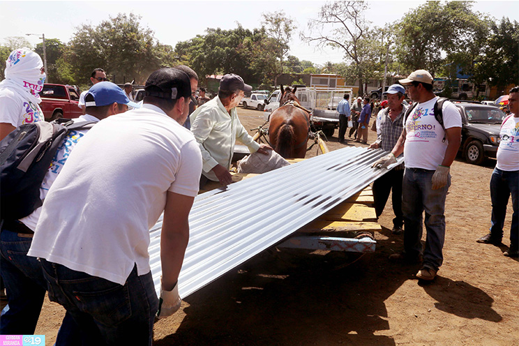 Plan Techo garantiza condiciones dignas a familias de Managua para enfrentar el invierno