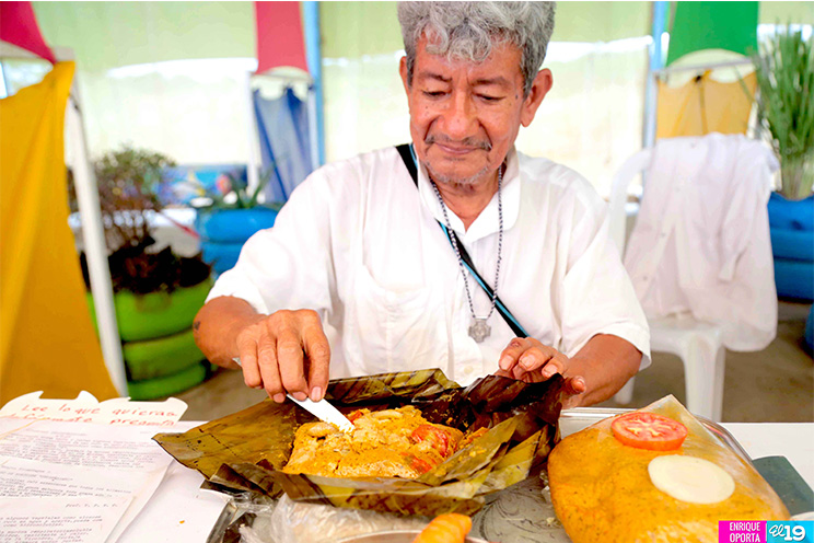 Nacatamal de hierbas para la gastritis