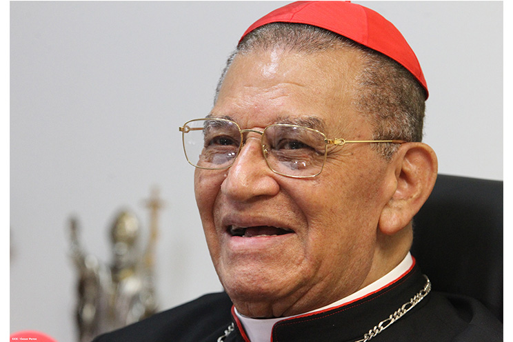 Cardenal Miguel agradece a Nicaragua por acompañarlo en sus 30 años de Vida Cardenalicia