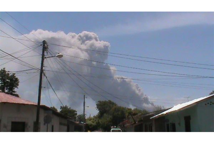 Fuerte actividad del Telica