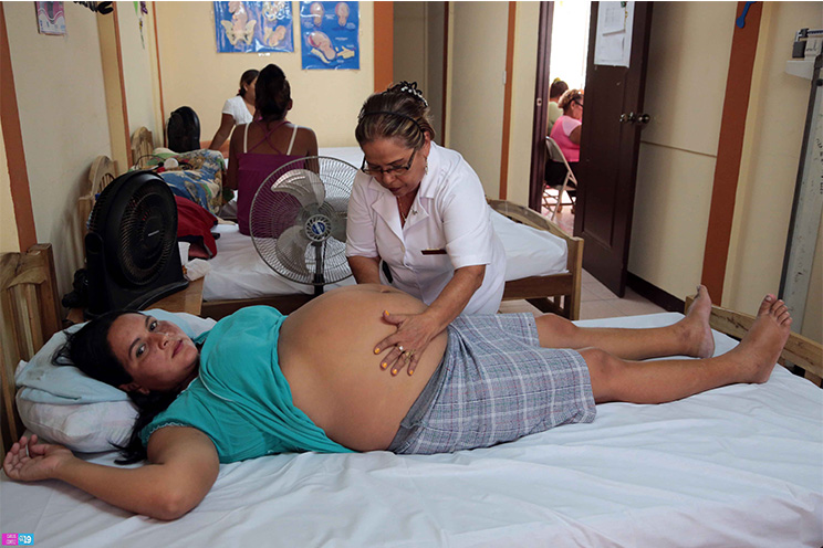 Celebran Día de las Madres en Casa Materna de Tipitapa