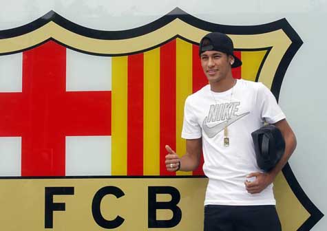 Neymar desata la locura en el Camp Nou