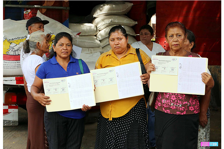 Familias de escasos recursos de Masaya y Carazo reciben Bono Productivo Alimentario