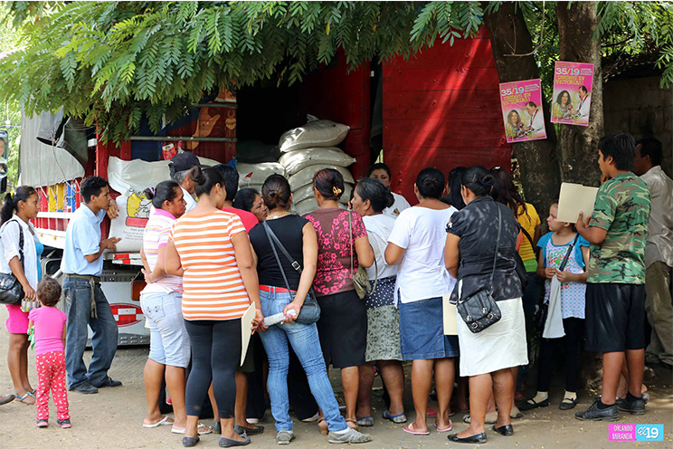 Familias de escasos recursos de Masaya y Carazo reciben Bono Productivo Alimentario