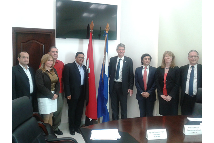 Gobierno Sandinista firma concesión de exploración petrolera con Statoil ASA de Noruega
