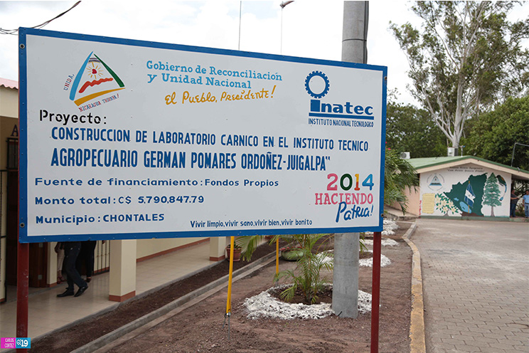 Tecnológico Agropecuario “Germán Pomares” inaugura Laboratorio Cárnico