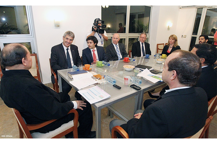 Presidente Daniel sostiene encuentro con ejecutivos de Statoil Noruega
