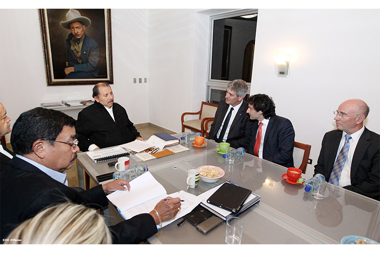 Presidente Daniel sostiene encuentro con ejecutivos de Statoil Noruega