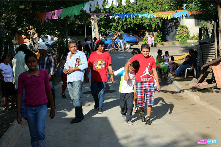 Inauguran calle nueva que comunica al Memorial Sandino con San Judas