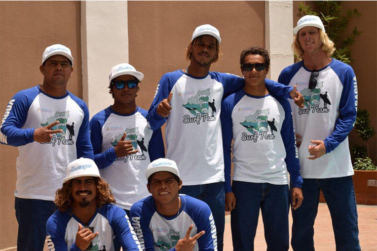 Todo listo para el World Surfing Games 2015 Nicaragua Única, Original