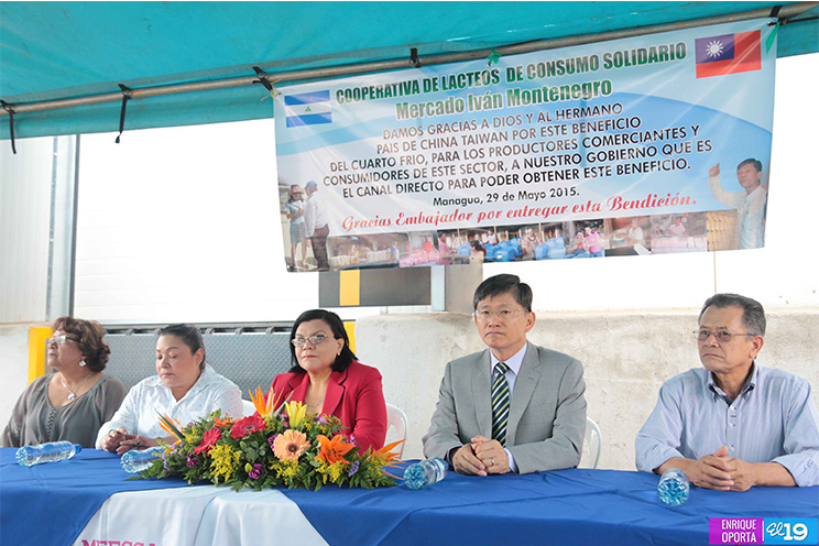 Inauguran cuartos fríos gracias a la cooperación de Taiwán