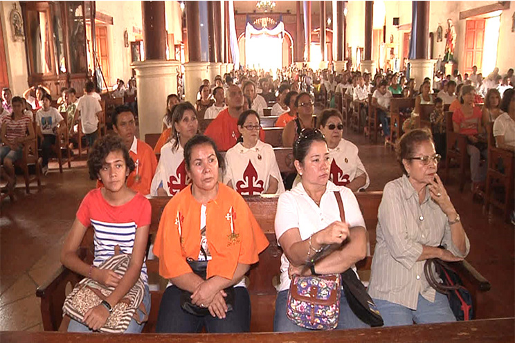 Cardenal Brenes y Arquidiócesis de Managua peregrinan en homenaje a la Madre del Cielo  