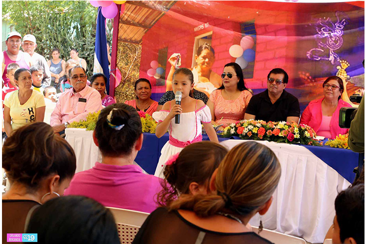 Familias de San Rafael del Sur reciben viviendas nuevas del Gobierno Sandinista