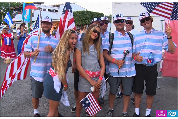 Inauguran en Rivas los ISA World Surfing Games 2015