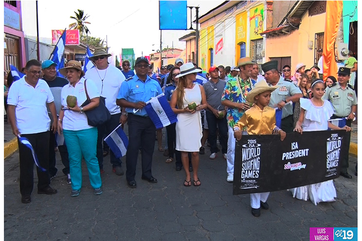 Inauguran en Rivas los ISA World Surfing Games 2015
