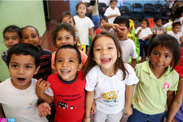 Gobierno Sandinista ha restituido derechos de miles de niños nicaragüenses