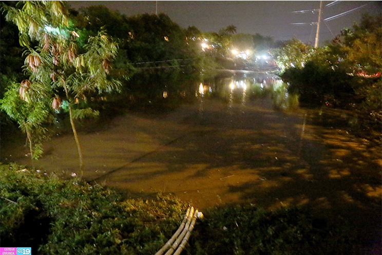 Alcaldía de Managua realiza recorrido por barrios afectados por las lluvias