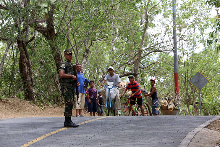 Policía Nacional y Ejército desarrollan en Madriz efectivo plan de seguridad en el campo