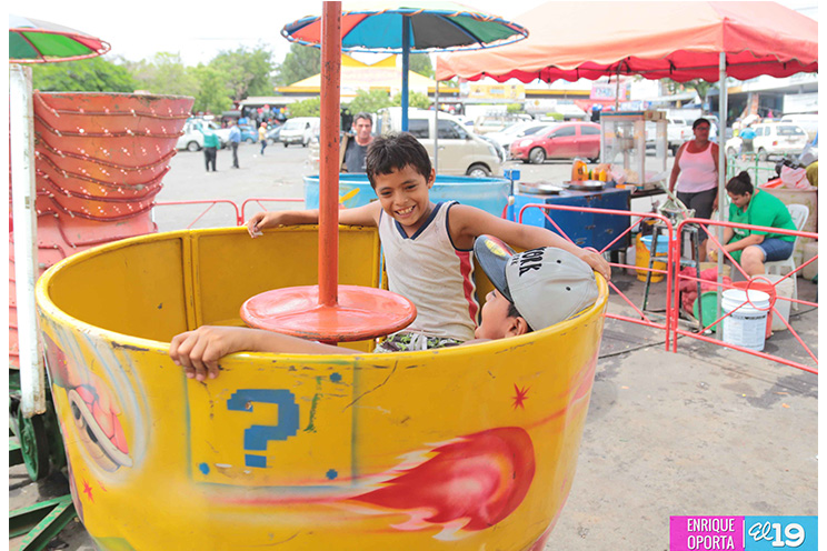 Commema festeja a los niños y niñas del mercado Roberto Huembes