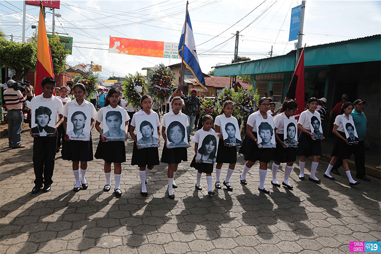 Masaya rinde homenaje a héroes y mártires de La Reforma