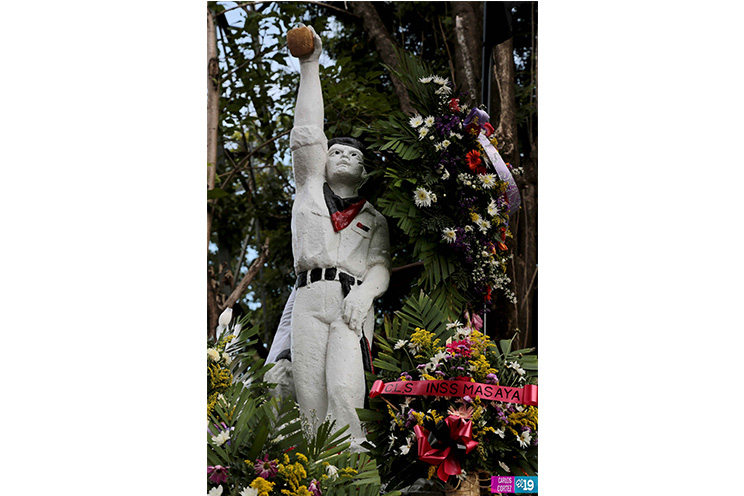 Masaya rinde homenaje a héroes y mártires de La Reforma
