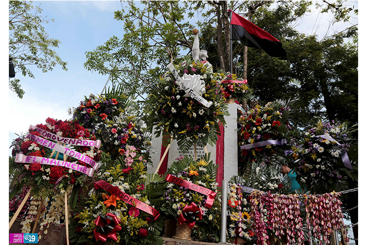 Masaya rinde homenaje a héroes y mártires de La Reforma