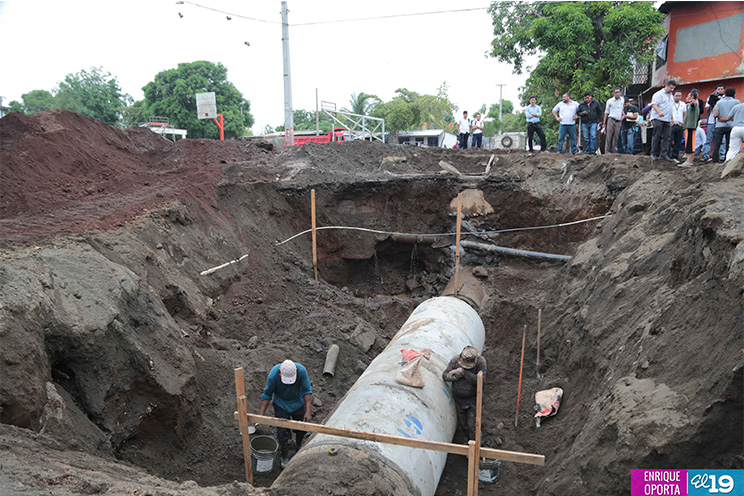 Alcaldía avanza en trabajos de reparación por afectaciones de lluvias