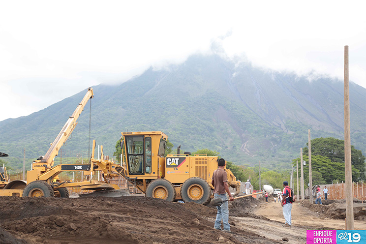 Gobierno avanza en construcción de viviendas en Ometepe 
