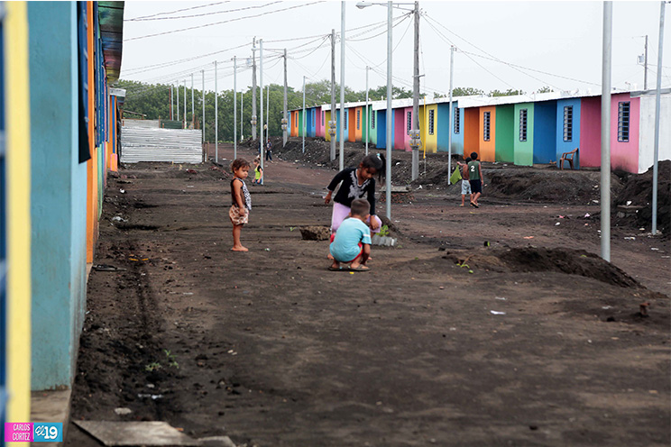 Familias originarias del barrio Rubén Darío ahora gozan de la tranquilidad y seguridad de Ciudad Belén