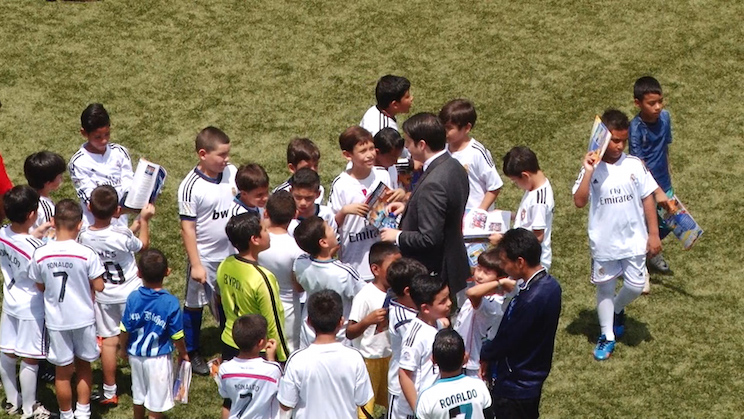 Director de la Fundación Real Madrid visita Escuela Socio Deportiva en Estelí