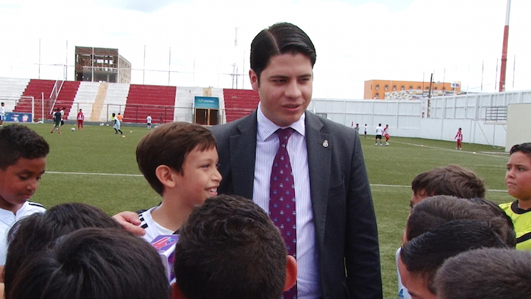 Director de la Fundación Real Madrid visita Escuela Socio Deportiva en Estelí
