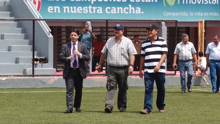 Director de la Fundación Real Madrid visita Escuela Socio Deportiva en Estelí