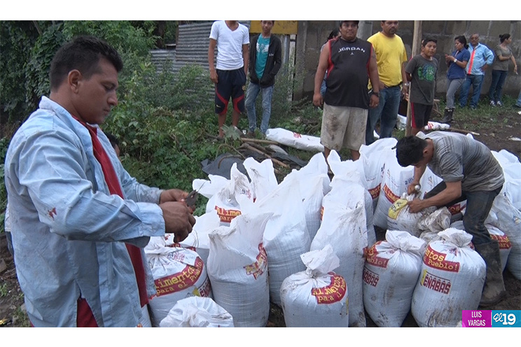 Lluvias ocasionan daños en el sector del barrio Memorial Sandino
