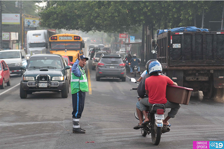 Plan de tránsito “Managua Mejor” pone fin a problemas de circulación vial en la Pista Juan Pablo II