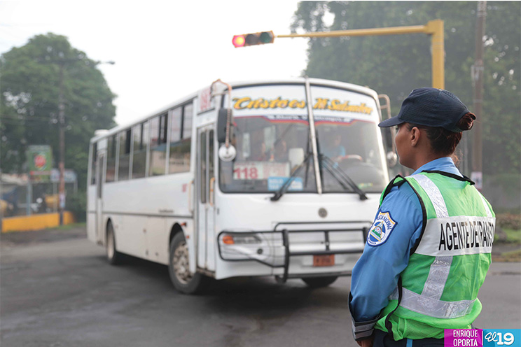 Plan de tránsito “Managua Mejor” pone fin a problemas de circulación vial en la Pista Juan Pablo II
