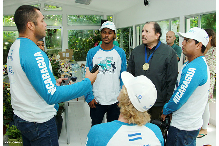 Daniel sostiene encuentro con presidente ISA, Fernando Aguerre