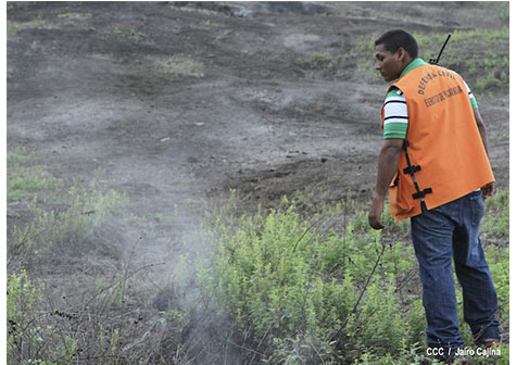 Defensa Civil y comunidad organizada preparados cualquier situación con Volcán Cerro Negro